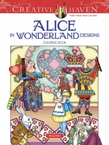 Image for Creative Haven Alice in Wonderland Designs Coloring Book