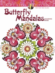 Creative Haven Butterfly Mandalas Coloring Book