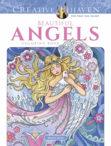 Creative Haven Beautiful Angels Coloring Book