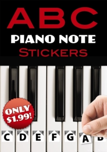 Image for A B C Piano Note Stickers