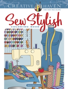 Image for Creative Haven Sew Stylish Coloring Book