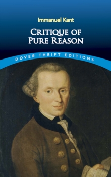 Image for Critique of pure reason