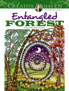 Creative Haven Entangled Forest Coloring Book