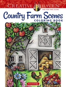 Image for Creative Haven Country Farm Scenes Coloring Book