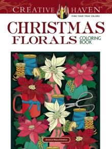 Image for Creative Haven Christmas Florals Coloring Book