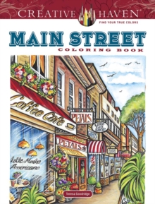 Image for Creative Haven Main Street Coloring Book