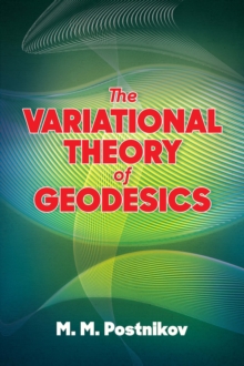 Image for Variational Theory of Geodesics