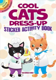 Cool Cats Dress-Up Sticker Activity Book