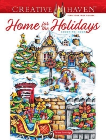 Image for Creative Haven Home for the Holidays Coloring Book