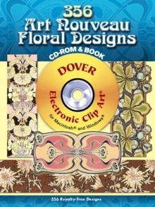 Image for 346 Art Nouveau Floral Designs CD-ROM and Book