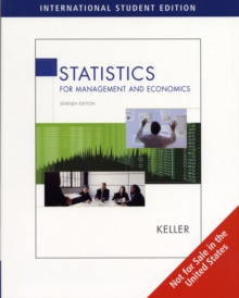 Image for Statistics for Management and Economics