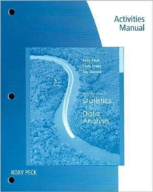 Image for Introduction to Statistics & Data Analysis Activities Manual