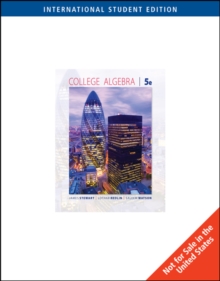 Image for College Algebra, International Edition