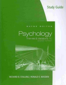 Image for Study Guide for Weiten's Psychology: Themes and Variations, Briefer Edition