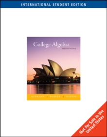 College Algebra, International Edition