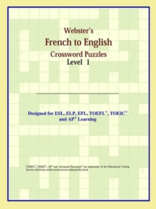 Image for Webster's French to English Crossword Puzzles : Level 1