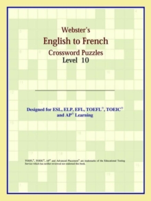 Image for Webster's English to French Crossword Puzzles : Level 10