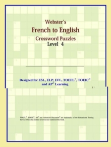 Image for Webster's French to English Crossword Puzzles : Level 4