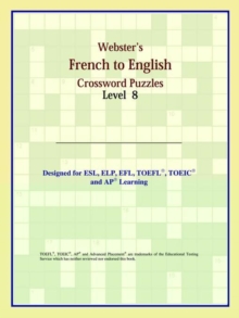 Image for Webster's French to English Crossword Puzzles : Level 8