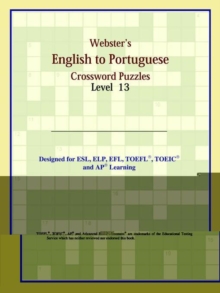 Image for Webster's English to Portuguese Crossword Puzzles : Level 13