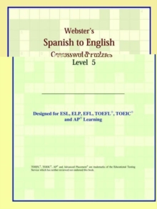 Image for Webster's Spanish to English Crossword Puzzles : Level 5