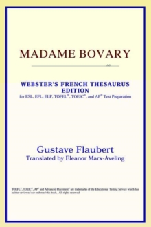 Image for Madame Bovary (Webster's French Thesaurus Edition)