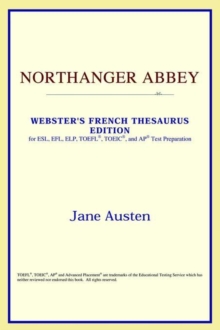 Image for Northanger Abbey (Webster's French Thesaurus Edition)