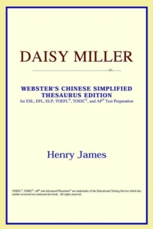 Image for Daisy Miller (Webster's Chinese-Simplified Thesaurus Edition)