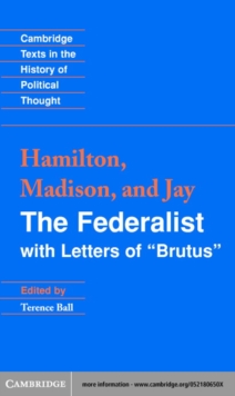 Image for The Federalist: with letters of Brutus