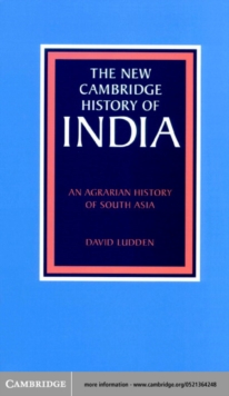 Image for An agrarian history of South Asia
