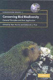 Image for Conserving bird biodiversity: general principles and their application