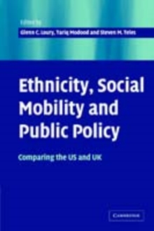 Image for Ethnicity, social mobility, and public policy: comparing the USA and UK