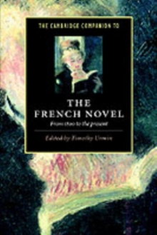 Image for The Cambridge companion to the French novel: from 1800 to the present