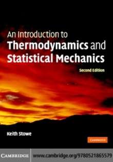Image for An introduction to thermodynamics and statistical mechanics