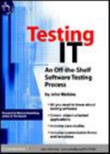 Image for Testing IT [electronic resource] :  an off-the-shelf software testing process /  John Watkins. 