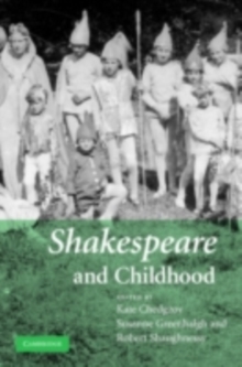 Image for Shakespeare and childhood