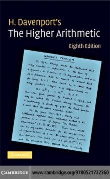 Image for The higher arithmetic: an introduction to the theory of numbers