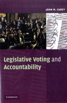 Image for Legislative voting and accountability