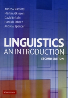 Image for Linguistics: an introduction