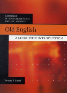 Image for Old English: a linguistic introduction