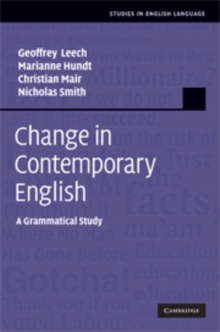 Image for Change in contemporary English: a grammatical study