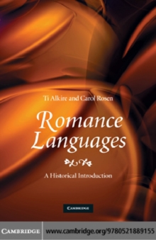 Image for Romance languages: a historical introduction