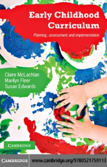 Image for Early childhood curriculum: planning, assessment, and implementation