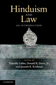 Image for Hinduism and Law: An Introduction