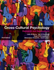Image for Cross-cultural psychology: research and applications