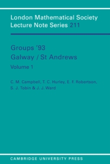 Image for Groups '93 Galway/St Andrews: Galway, 1993