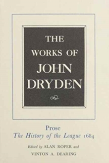 Image for The Works of John Dryden, Volume XVIII