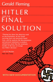 Image for Hitler and the Final Solution