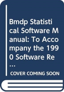 Bmdp Statistical Software Manual