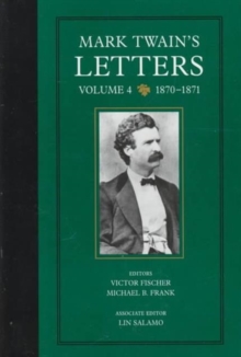 Image for Mark Twain's Letters, Volume 4